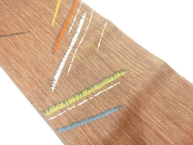 JAPANESE FUKURO OBI / WOVEN ABSTRACT